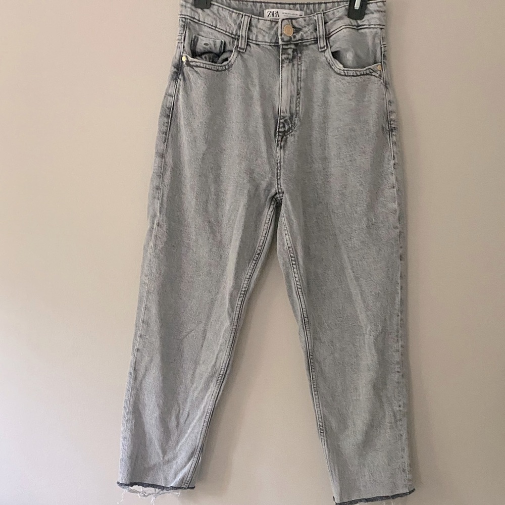 Zara mom jeans
